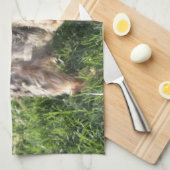 York Terrier Kitchen Towel Theedoek (Quarter Fold)