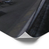 York Train Station, Engeland - Poster (Hoek)