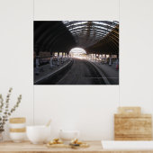 York Train Station, Engeland - Poster (Keuken)