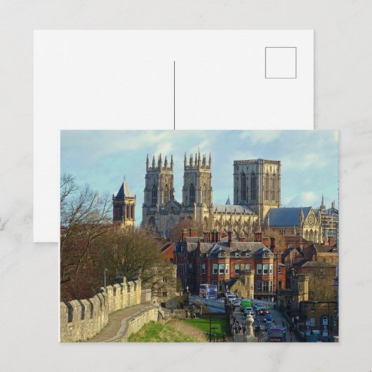 York uitzichten briefkaart (Voorkant / Achterkant)