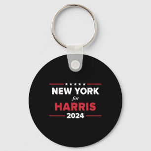 York voor Harris 2024 Kamala Harris voor President Sleutelhanger