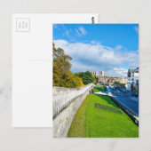 York Walls en Minster Briefkaart (Voorkant / Achterkant)