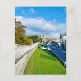 York Walls en Minster Briefkaart