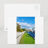 York Walls en Minster Briefkaart (Voorkant / Achterkant)