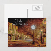 york zuid carolina briefkaart (Voorkant / Achterkant)