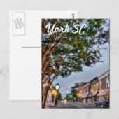 york zuid carolina briefkaart (Voorkant / Achterkant)