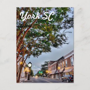 york zuid carolina briefkaart