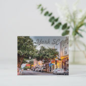 york zuid carolina briefkaart (Staand voorkant)