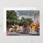 york zuid carolina briefkaart (Voorkant / Achterkant)