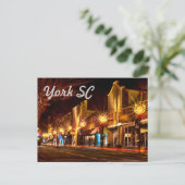 york zuid carolina briefkaart (Staand voorkant)