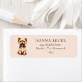 Yorki Dog Adres Etiket (Insitu)