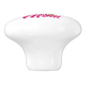 Yorki mama keramische knop (Zijkant)