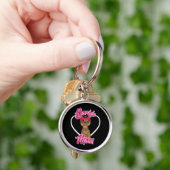 Yorki mama sleutelhanger (Hand)