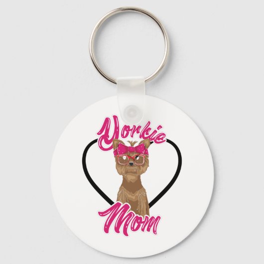 Yorki mama sleutelhanger (Voorkant)