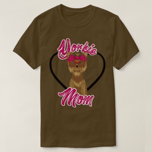 Yorki mama t-shirt (Design voorkant)