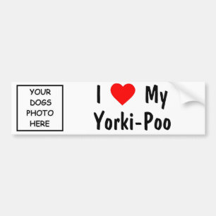 Yorki-Poo Bumpersticker