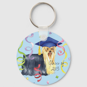 Yorkie Afstuderen Sleutelhanger