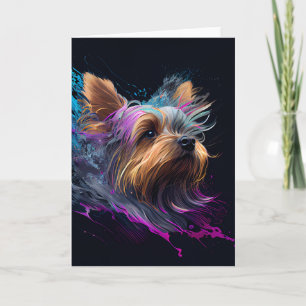 Yorkie All Occasions Wenskaart Kaart