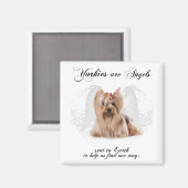 Yorkie Angel Magneet (Voorkant / Achterkant)