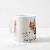 Yorkie Baby Mok Yorkshire Terrier Mam (Voorkant links)