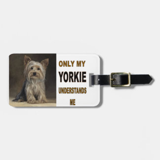 YORKIE BAGAGELABEL