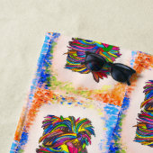 Yorkie Beach BG Handdoek (In situ)