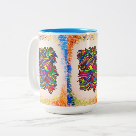 Yorkie BG Love Mok (Voorkant links)