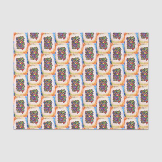 Yorkie BG Tissue Paper Tissuepapier (Voorkant)