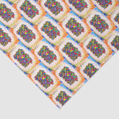 Yorkie BG Tissue Paper Tissuepapier (Detail)