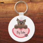 Yorkie Big Sister Sleutelhanger (Voorkant)