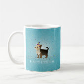 Yorkie Birthday Design Koffiemok (Links)
