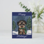 YORKIE BRIEFKAART (Staand voorkant)