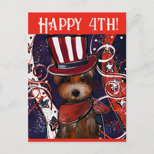 YORKIE BRIEFKAART (Voorkant)