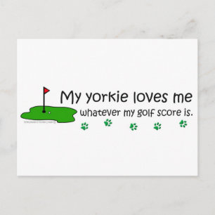 Yorkie Briefkaart