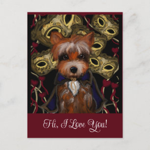 Yorkie briefkaart