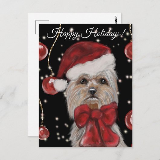 Yorkie Briefkaart (Voorkant / Achterkant)