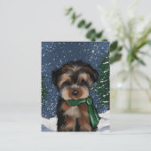 YORKIE BRIEFKAART (Staand voorkant)