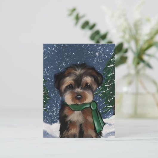 YORKIE BRIEFKAART (Staand voorkant)