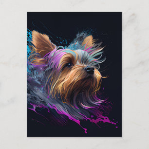 Yorkie Briefkaart