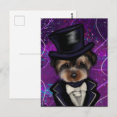 YORKIE BRIEFKAART (Voorkant / Achterkant)