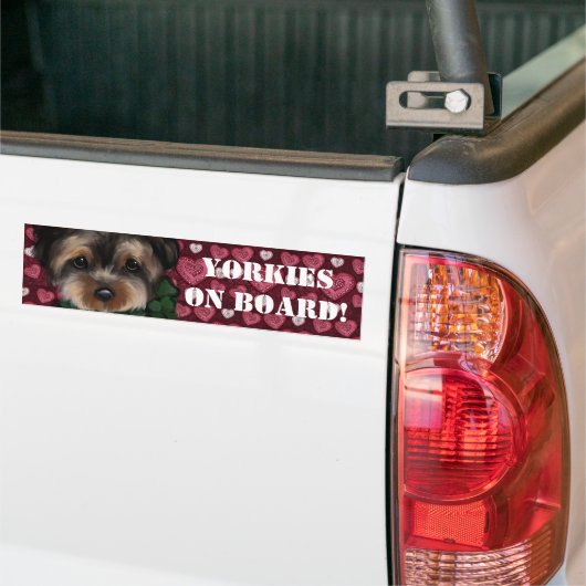 YORKIE BUMPERSTICKER (Op Truck)