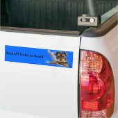 Yorkie Bumpersticker (Op Truck)