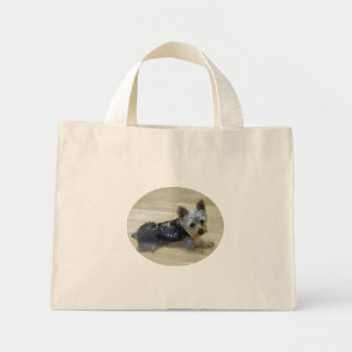 Yorkie Canvas tas