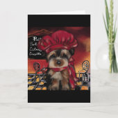 Yorkie Chef  Kaart (Voorkant)