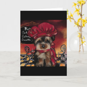 Yorkie Chef  Kaart