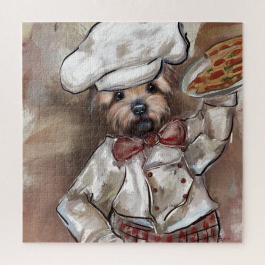 Yorkie Chef Legpuzzel (Verticaal)