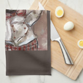 Yorkie Chef Theedoek (Quarter Fold)