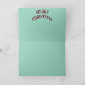Yorkie Christmas Cookie Card Kaart (Binnen)