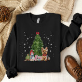 Yorkie Christmas Merry Woofmas Fun Dog Jolly Trui