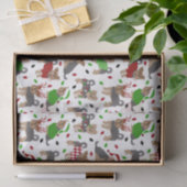 Yorkie Christmas Yorkshire Terrier Dog Tissuepapier (Geschenk)